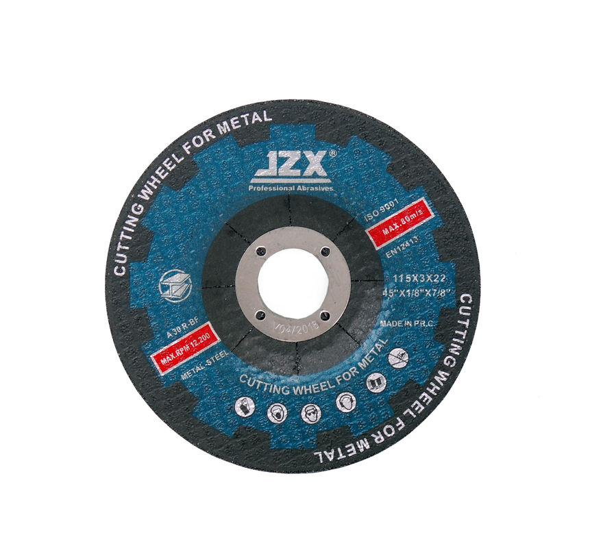 JZX 4.5" 115x3x22.23 Depressed Centre 115mm Metal Grinding Discs
