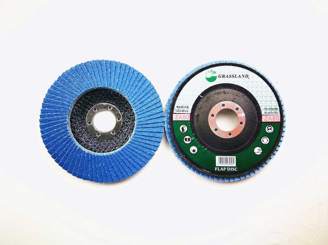 China Supplier Flap Disc For Mower Blades - Zirconia VSM Grain P80 Grit 125mm Blue Flap Disc Wheel – Double Goats