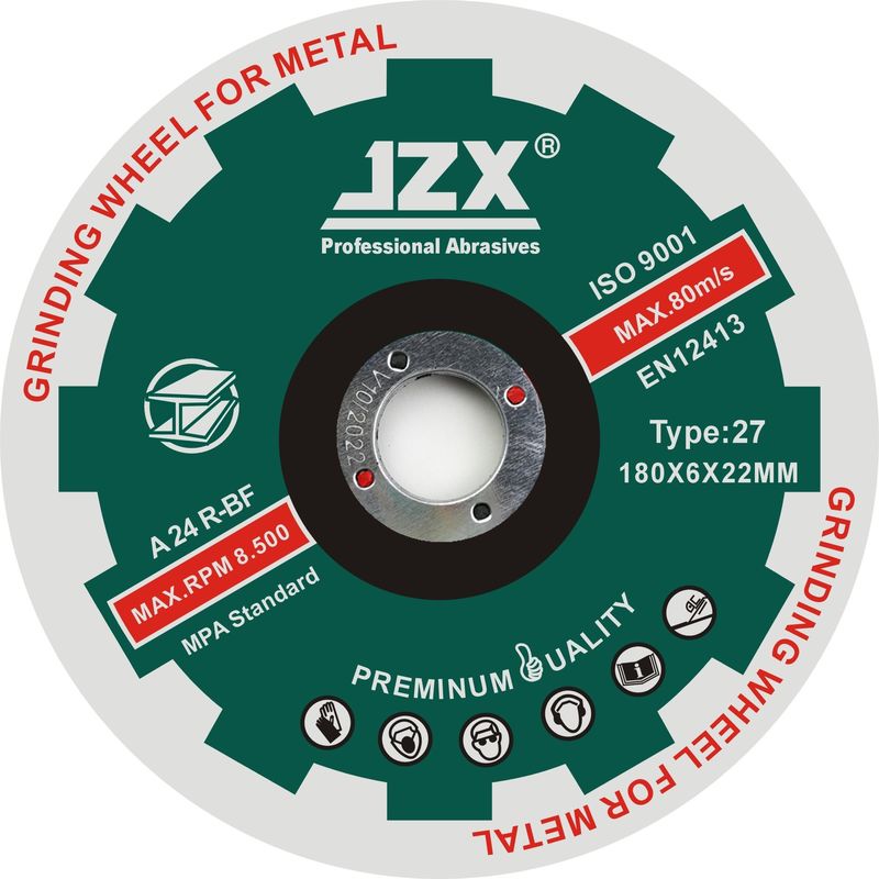 OEM Manufacturer Metal Grinding Wheel For Angle Grinder - 7" X 1/4" X 7/8" T27 Depressed Center Steel Grinding Wheel – Double Goats