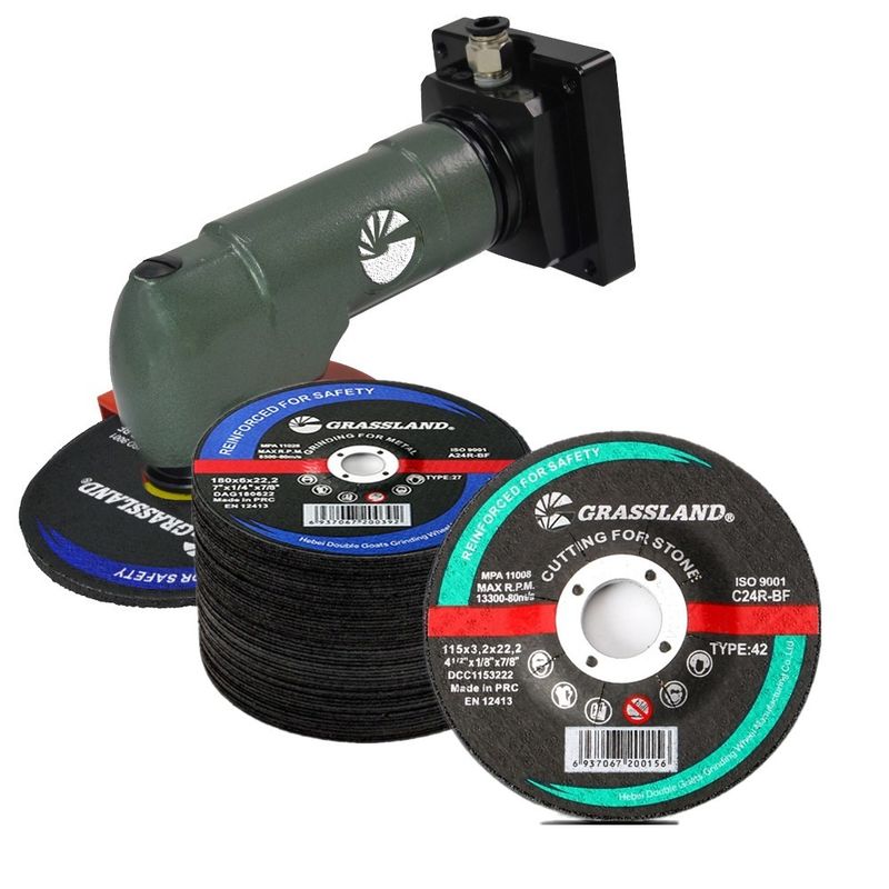 Top Suppliers 230mm Stone Cutting Disc - Angle Grinder Reinforced Concrete 115mm Stone Cutting Discs – Double Goats