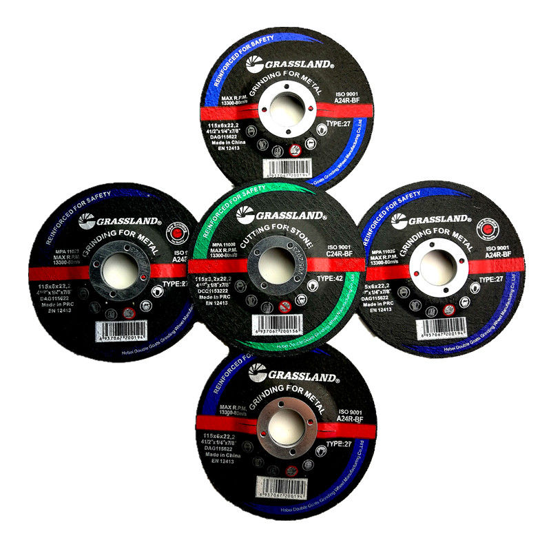 PriceList for 4.5 Diamond Grinding Wheel - OEM 4.5 In X 6mm Thickness 24 Grit Angle Grinder Grinding Discs – Double Goats