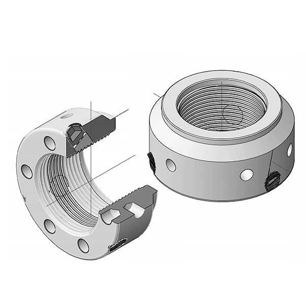 China wholesale Gearbox Bearing - KMTA 15 Precision lock nuts with locking pin – CWL