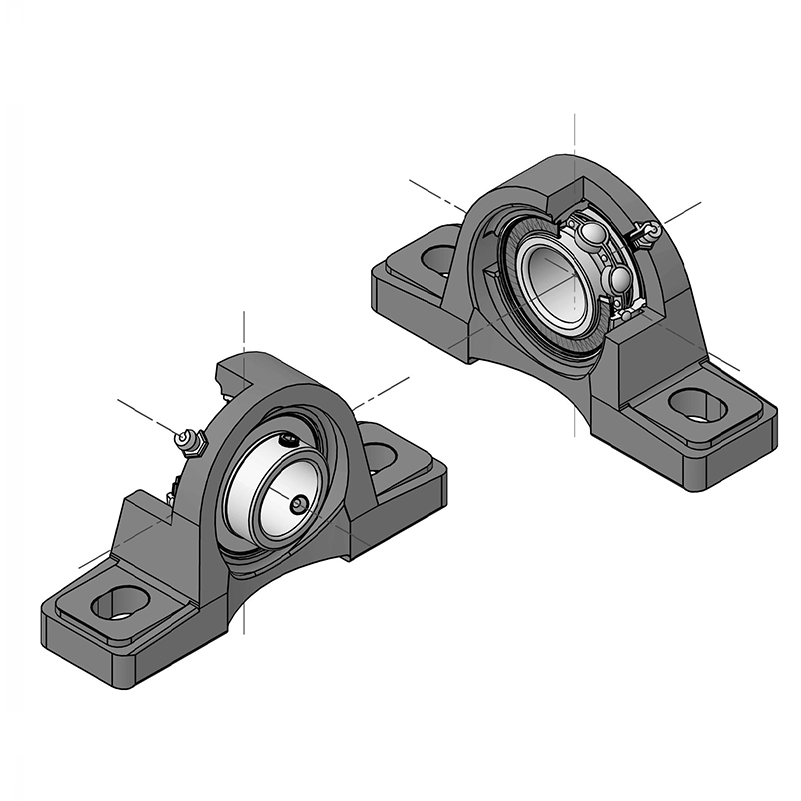 Well-designed Rubber Bearing - KP000 ZINC ALLOY BEARING UNITS with 10mm bore – CWL