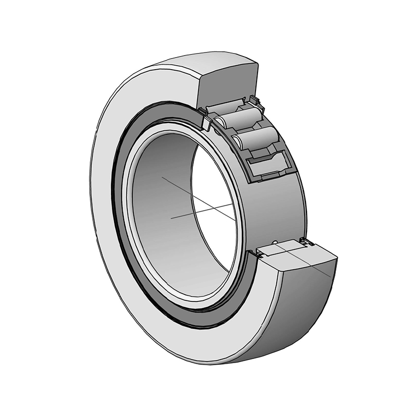 NA2206-2RS Support rollers bearings without flange rings, with an inner ring