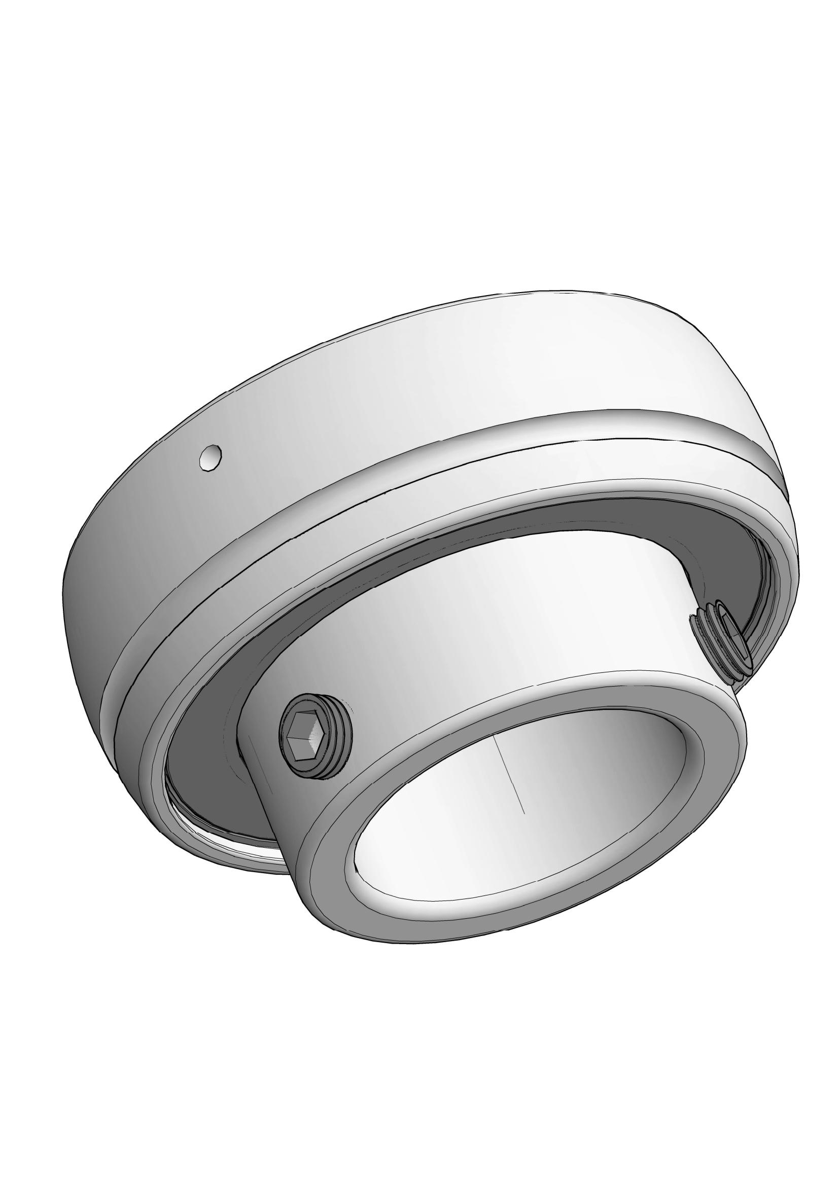 SB201-8 insert ball bearings with Eccentric Collar Lock with 1/2 inch Bore