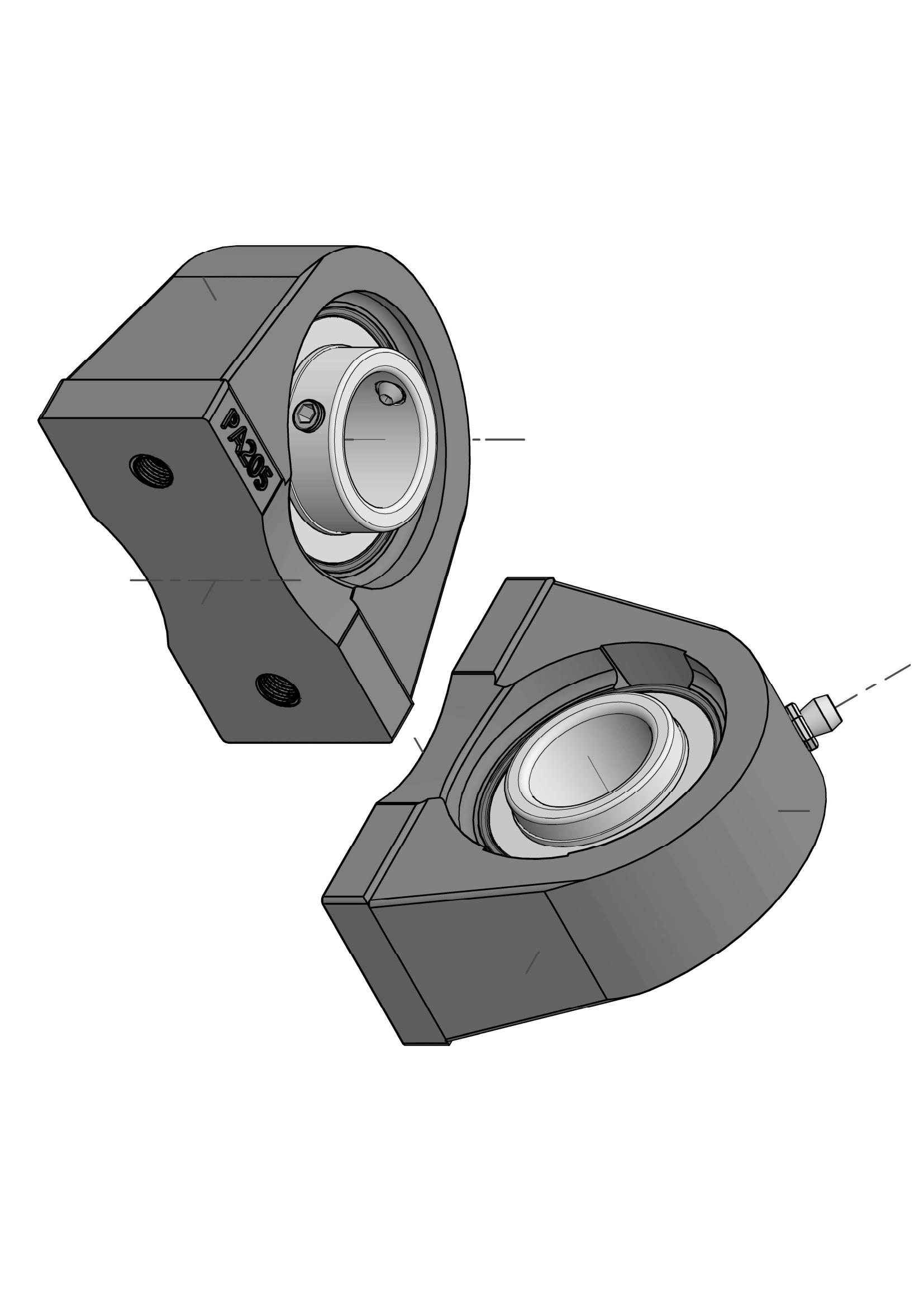 UCPA205-16 Pillow block ball bearing units with 1 inch bore