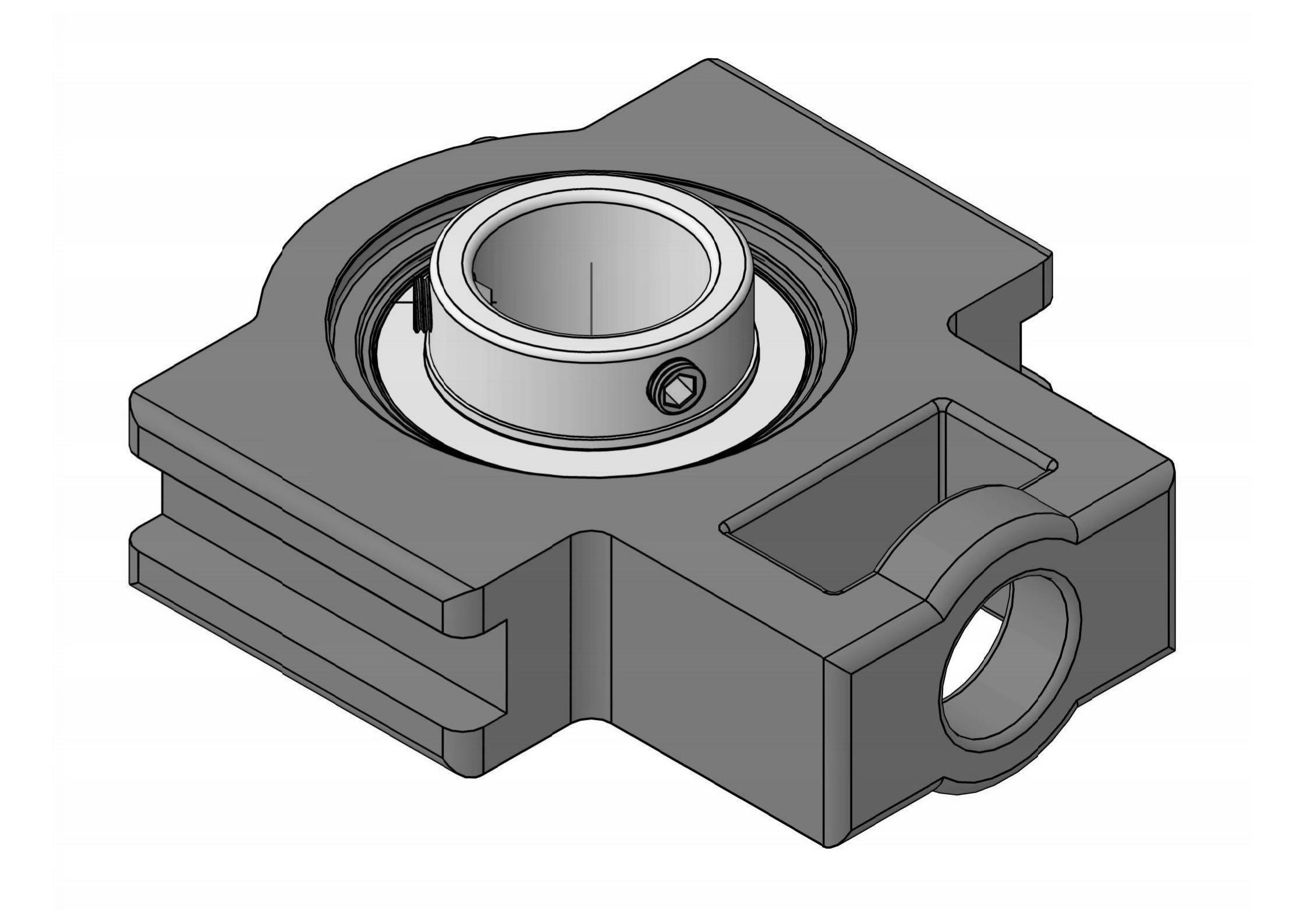 UCT214-43 Take-up ball bearing units with 2-11/16 inch bore