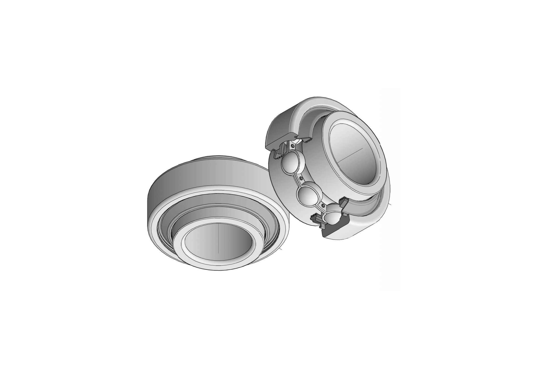 GW210PP9 Round Bore Agricultural bearing