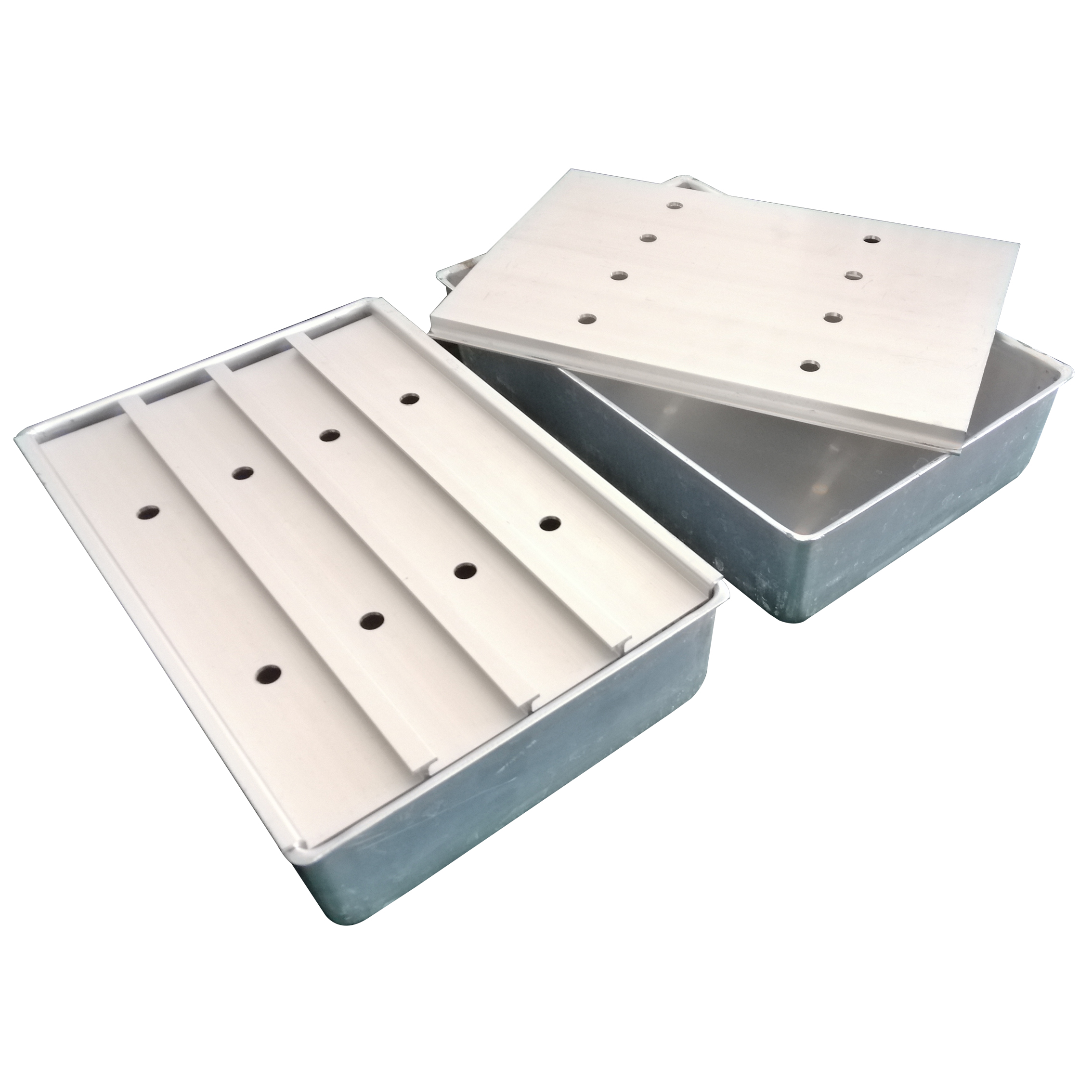 Wholesale Dealers of Aluminum Job Box - Freezing tray plate contact freezer use freezing pan Frozen Squid Seafood Food Aluminum Tray – YSXF detail pictures
