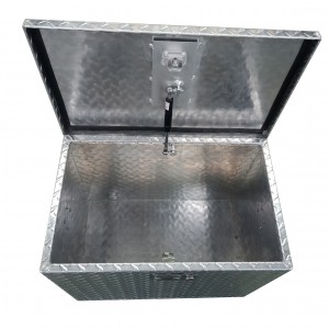 Waterproof chest Aluminium checker plate storage Tool Box
