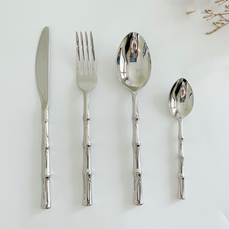 4-piece hand polished stainless steel 188 cutlery set
