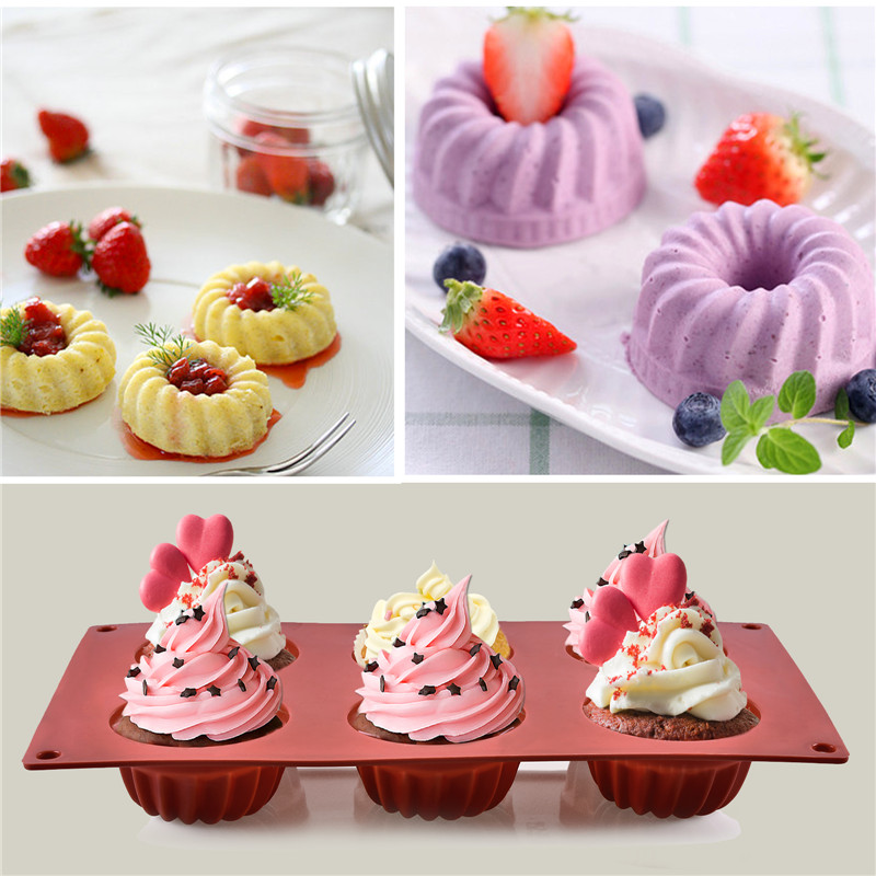 Wholesale Professional Baking moud/ Muffin mould CXKP-7058 Silicone muffin  mould factory and manufacturers