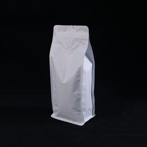 1kg Flat Bottom Pouch With Pocket Zipper And Valve