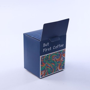 Caixa de cartón de impresión personalizada para café