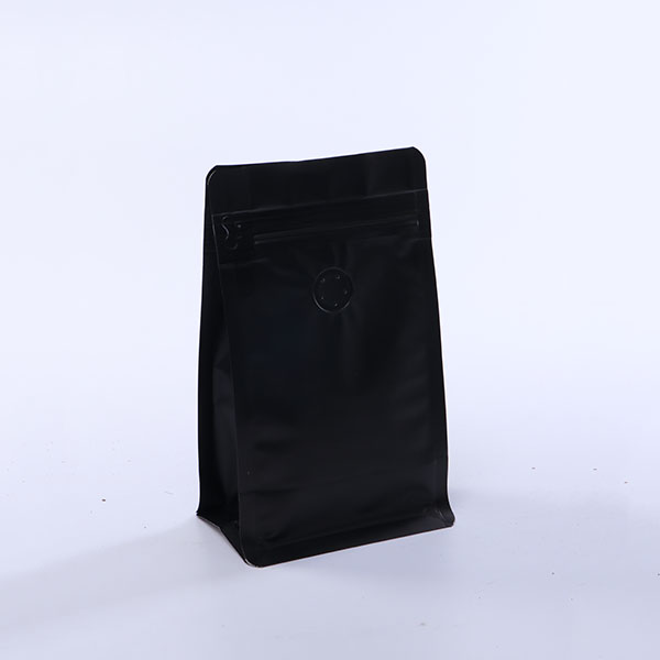 China wholesale Flat Bottom Bag - 250g Flat Bottom Pouch With Pocket Zipper And Valve – Cyan Pak