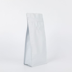 1kg Flat Bottom Pouch With Pocket Zipper And Valve