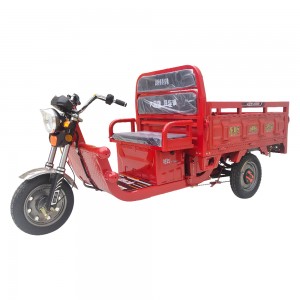 1100W 60V 45A 47Km/H 50-60Km Full Charge Range Electric Tricycle