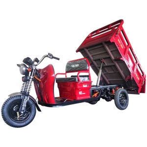 1800w 60v 3 Wheel Electric Tricycle For Cargo And Passenger