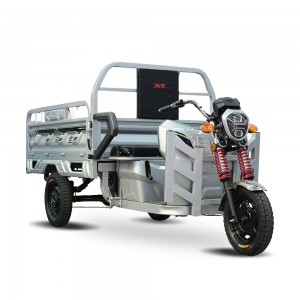 Triciclo da carico elettrico con velocità massima della batteria al piombo da 1500 W. 35 km / h