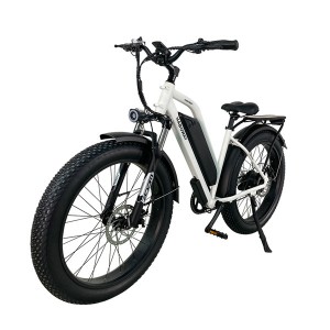 26인치 지방 타이어 전기 스노우 자전거 전기 산악 자전거