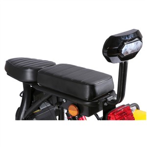 Eec 2000W 60V 12A removable lithium pākahiko harley uila tricycle
