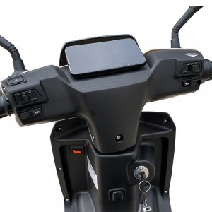 650W/1200W 60V/72V 20Ah yoʻl uchun qonuniy 35 mil/soat pedalli elektr moped