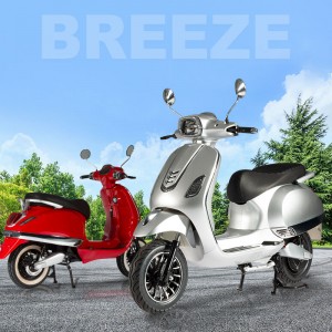 Breeze 3000W 72V 51Ah 75Km/H Electric Motorcycle with Pedal