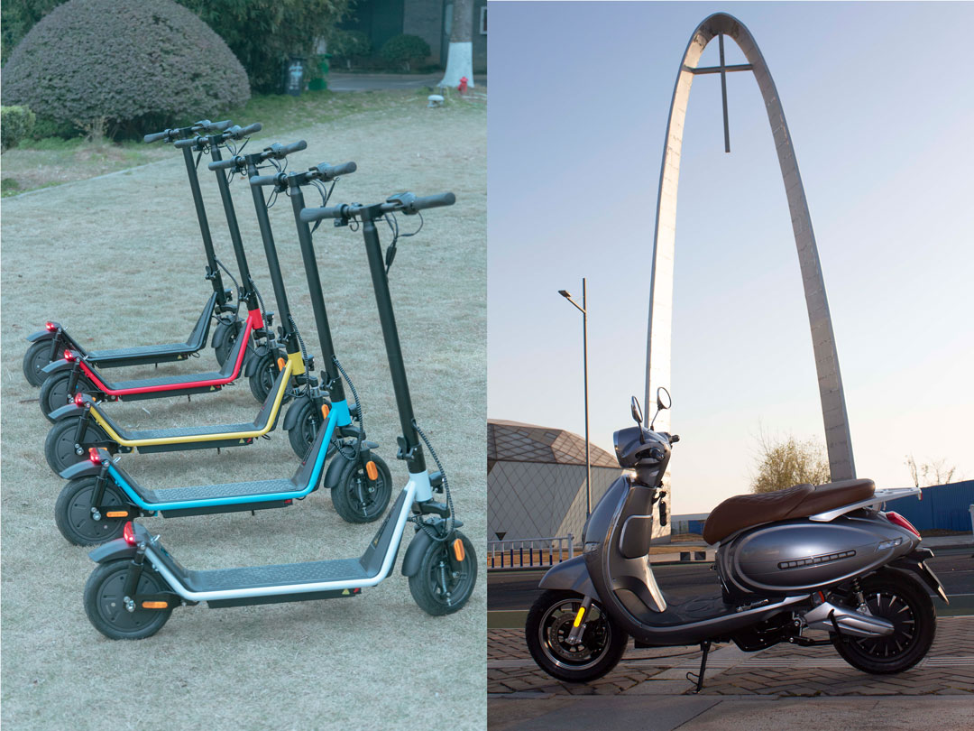 Design and Aesthetic Unique Differences Between Electric Scooters and Electric mopeds
