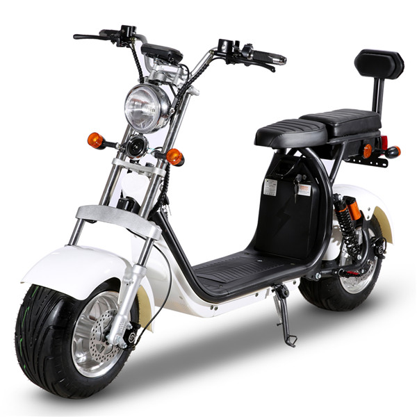 EEC 1500W 60V 12A 45kmh fat tire harley electric scooter (1)
