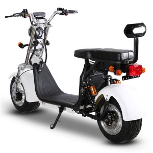 EEC 1500W 60V 12A 45km/h fat tire harley electric scooter