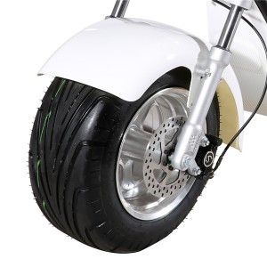 EEC 1500W 60V 12A 45 km/h pneumàtic de greix scooter elèctric Harley