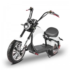 EEC 60V 1500-3000W 12 inci roda aluminium Harley Scooter listrik