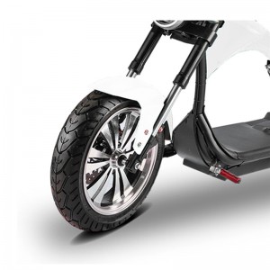 EEC 60V 1500-3000W 12 dyuymli alyuminiy g'ildiraklar Harley elektr scooter
