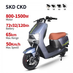 Moped Listrik N-01 800W-1500W 72V 32Ah/120Ah 50km/jam