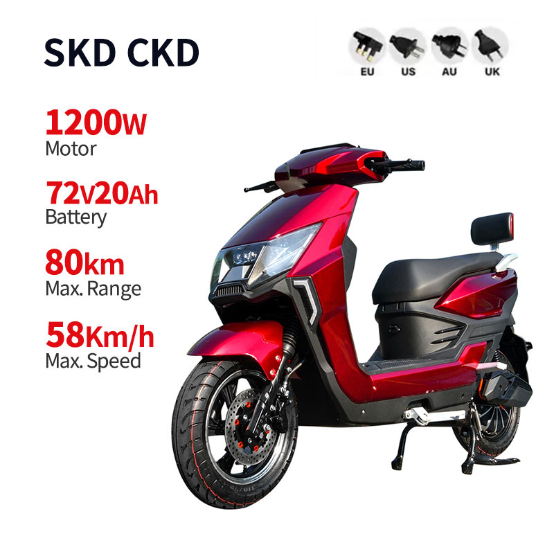 Electric Moped Y-04 1200W 72V 20Ah 58kmh images01