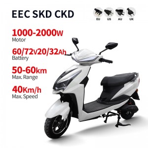 Electric Moped ZL9 1000W-2000W 60V20Ah/72V32Ah 40km/h (EEC)