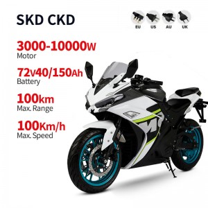 Elektrische motorfiets RZ-8 3000W-10000W 72V 40Ah/150Ah 100 km/u