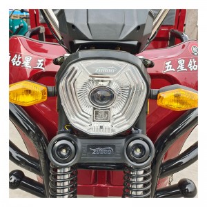 HB1611 1000W 60V 72V 58Ah 38Km / H دراجة ثلاثية العجلات كهربائية ببطارية الرصاص الحمضية