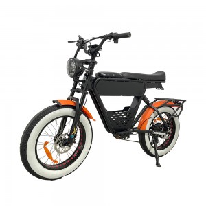 Bicicleta eléctrica opcional con batería de litio de 500W, 750W, 1000W, 20 pulgadas, 48V, 35Ah