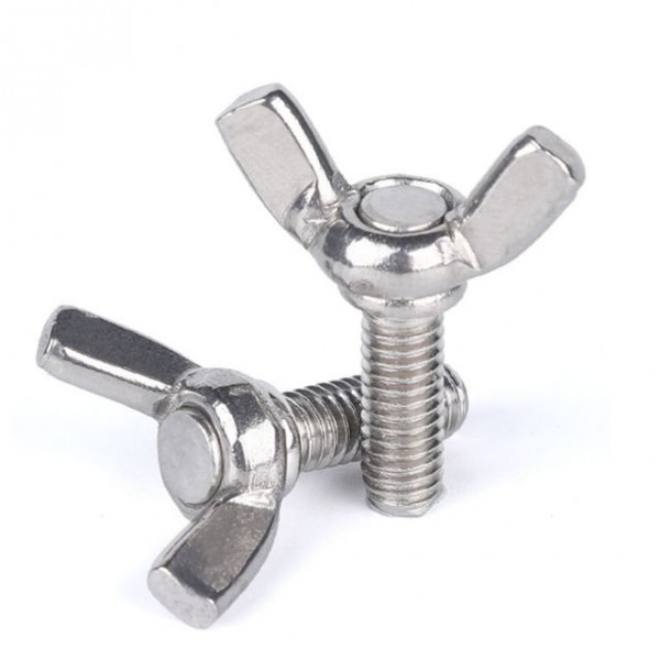 DIN316 Carbon Steel Stainless Steel Butterfly Bolt Wing Bolt Thumb Wing Screw