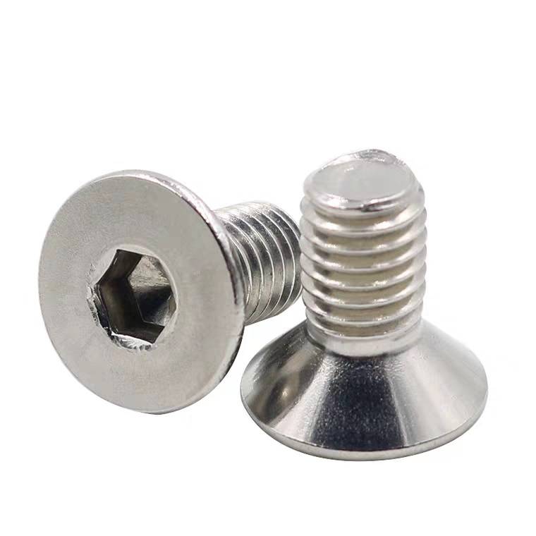 Cheapest Price Bolt Fastener - Stainless Steel Hexagon Socket Countersunk Head Cap Bolt DIN 7991  – Yateng