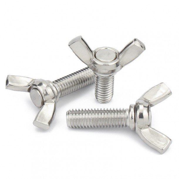 Stainless Steel A2 70 A4 80 DIN316 Butterfly Wing Bolt