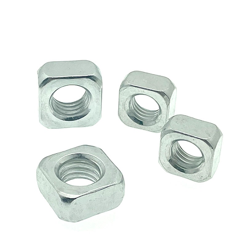 China Wholesale Spring Nut Suppliers - Galvanized White Blue Zinc Plated DIN577 Square Nut – Yateng