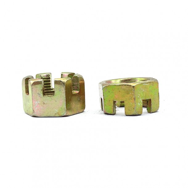 DIN 935 Carbon Steel Stainless Steel Hex Slotted Nut Castle Nut