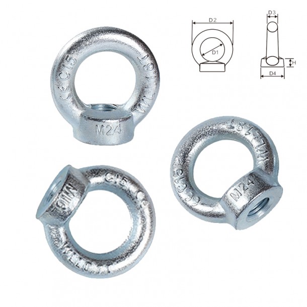 DIN582 Round Nut Lifting Eye Nuts