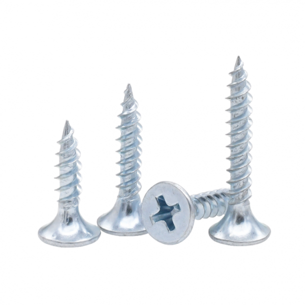 carbon steel color white blue zinc plated galvanized bugle head self tapping drywall screw for metal wood