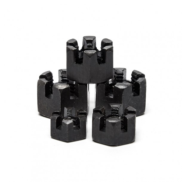 DIN 935 Carbon Steel Stainless Steel Hex Slotted Nut Castle Nut