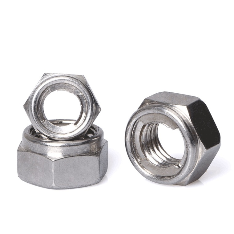 OEM/ODM Supplier 304 Stainless Steel - Stainless Steel Nylock Nut DIN 985 – Yateng
