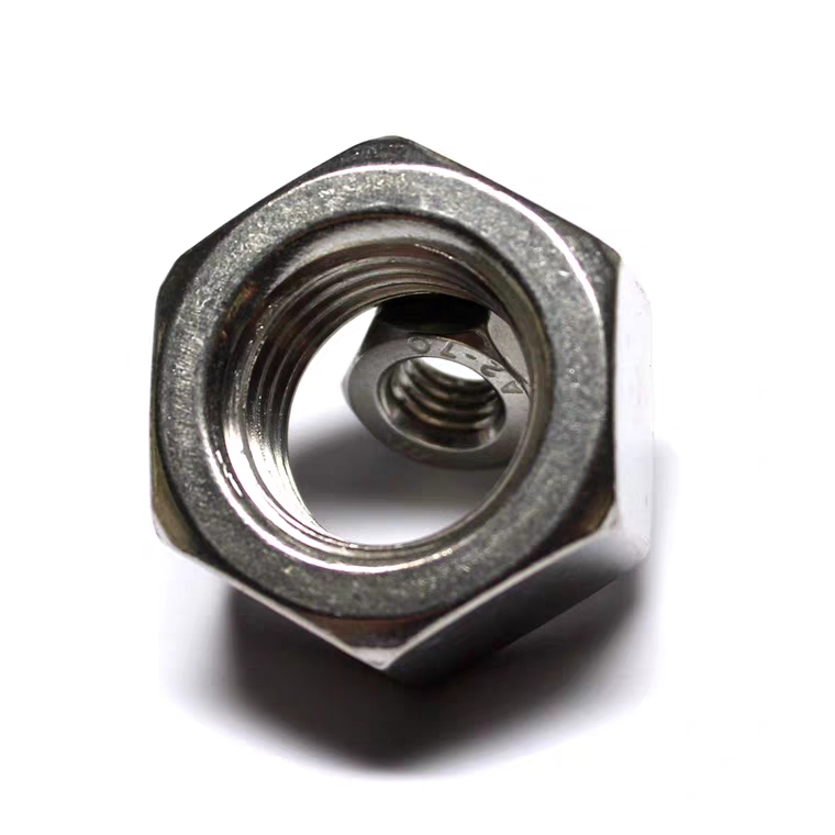 China Wholesale M24 Heavy Hex Nut Manufacturers - Stainless steel Hex Nut DIN 934 – Yateng