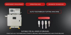 High Speed Tufting Machine in Toothbrush Produc...
